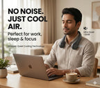 Wearable Neck Fan | Soft Airflow | Outdoor & Travel Cooling