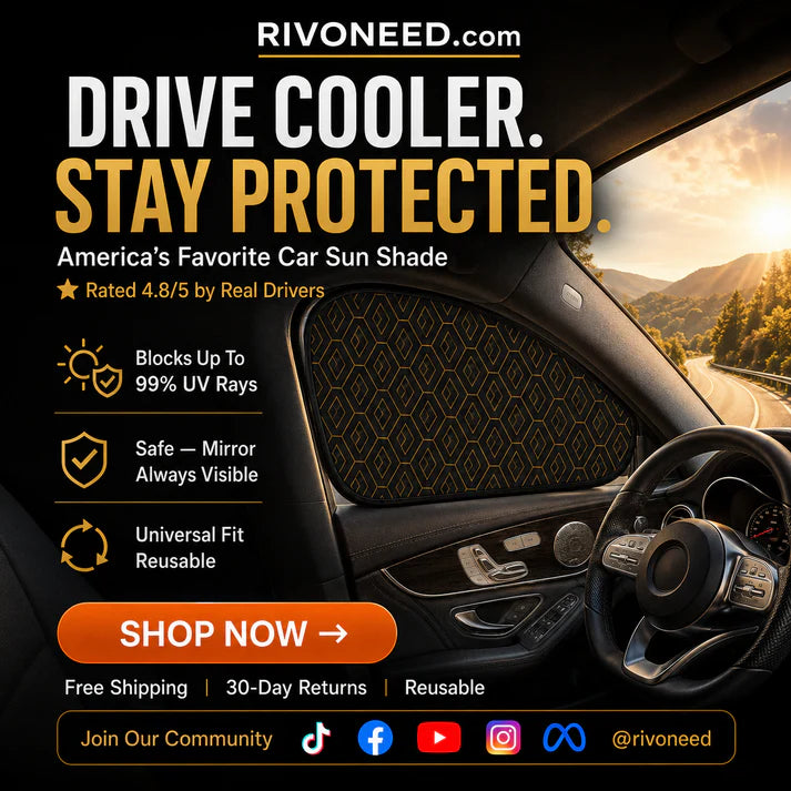 Universal Car Side Window Sun Shades