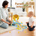 Cute little yellow duck track toy | Parent - child interaction + sound and light effects