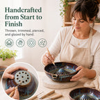 The Original Artisan Swirling Berry Bowl – Hand-Thrown, Functional Ceramic Art