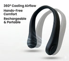 Wearable Neck Fan | Soft Airflow | Outdoor & Travel Cooling