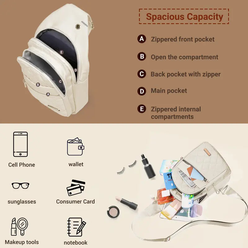 Small Sling Bakpack Crossbody Bags for Women