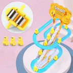 Cute little yellow duck track toy | Parent - child interaction + sound and light effects