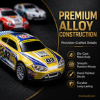 48 Mini Pull-Back Cars with Built-In Garage Set