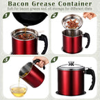 High Heat Oil Strainer