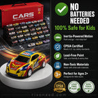 48 Mini Pull-Back Cars with Built-In Garage Set