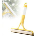 Spray-Scrub-Squeegee All-in-One — Streak-Free Glass in One Swipe