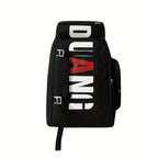 Large Capacity Foldable Backpack Black Green Travel Bag For Men Women - Adjustable Strap, Laptop Compartment - Hand Wash Only