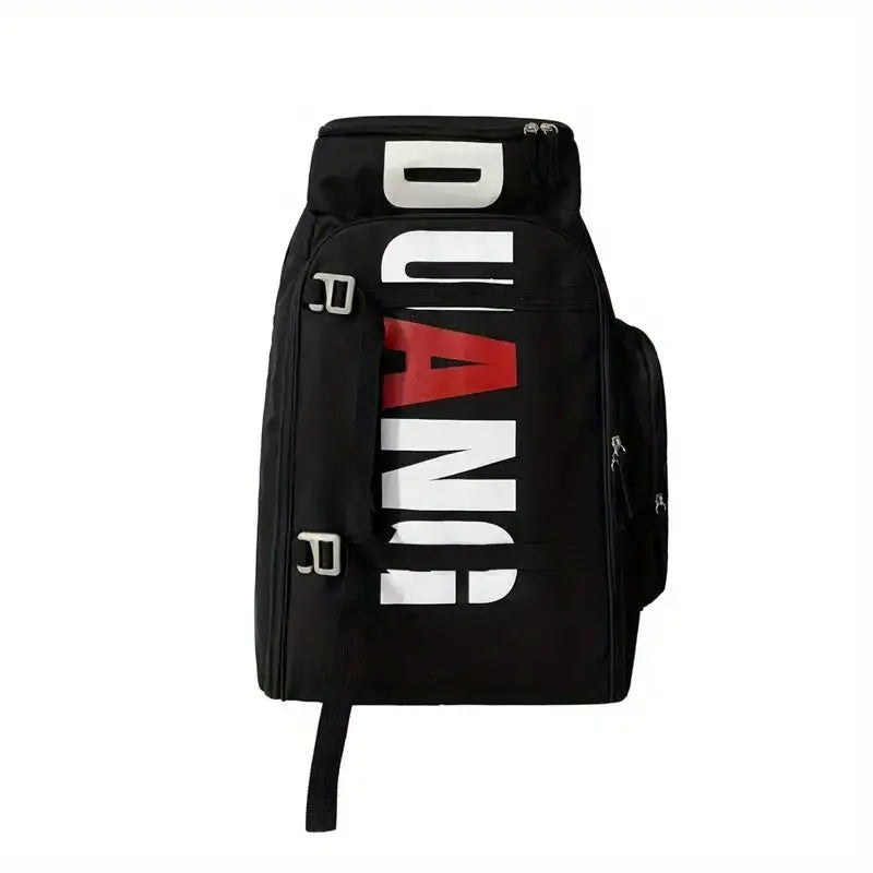 Large Capacity Foldable Backpack Black Green Travel Bag For Men Women - Adjustable Strap, Laptop Compartment - Hand Wash Only