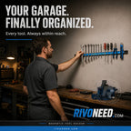 30kg Magnetic Tool Holder Bar – Heavy-Duty Garage & Workshop Tool Storage Organizer