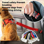 Pet Seatbelts – Car Headrest Restraint, Adjustable Safety Leads