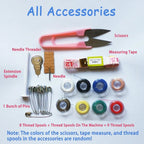Mini Handheld Sewing Machine Kit – Cordless, Portable & Ready-to-Sew