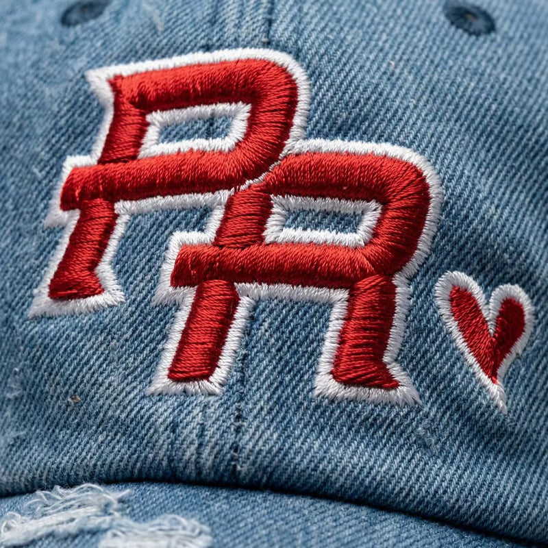 Vintage Puerto Rico Pride Denim Cap