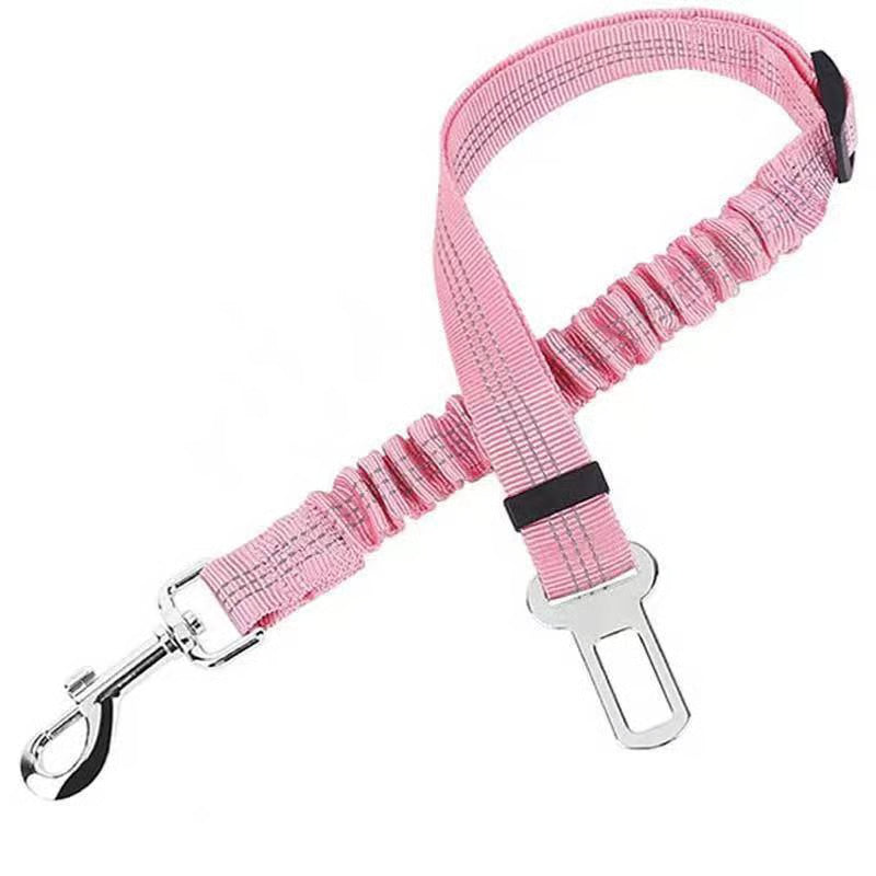Pet Seatbelts – Car Headrest Restraint, Adjustable Safety Leads