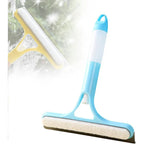 Spray-Scrub-Squeegee All-in-One — Streak-Free Glass in One Swipe