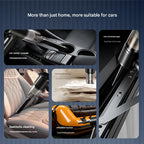 Wireless Handheld Car Vacuum Cleaner Portable Cordless , Vacuum Cleaner with Multi-Nozzles
