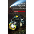 Eptchn Rechargeable Sensor-Control Headlamp
