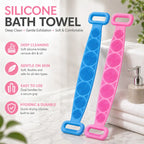 Hygienic Silicone Back Scrub