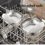 304 Stainless Steel Spoon Rest & Multipurpose Kitchen Utensil Holder