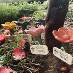 Flower-Shaped Bee Watering Station