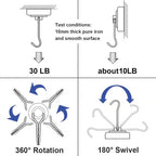 Swivel Swing Magnetic Hooks