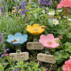 Flower-Shaped Bee Watering Station