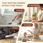 3-In-1 Multi-Function Rotating Crevice Cleaning Brush