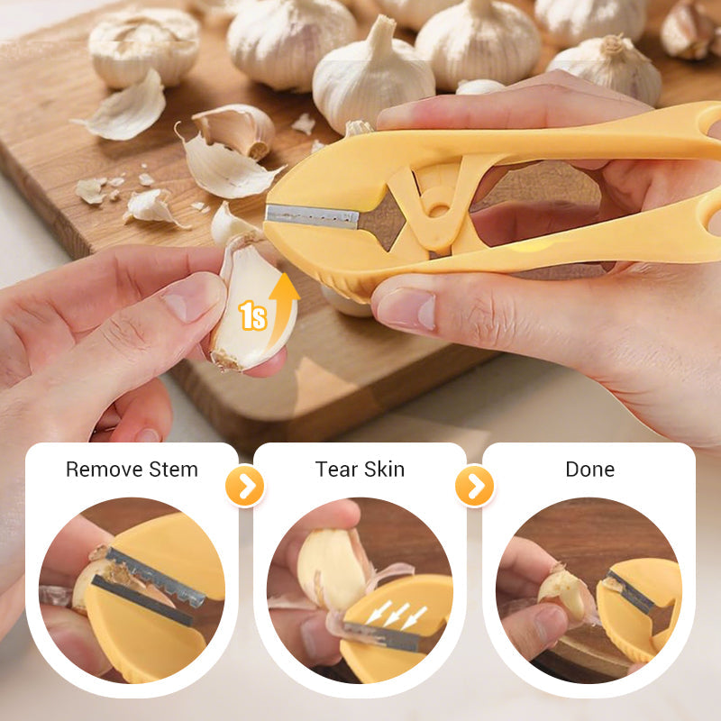 Fast and Portable Garlic Peeler