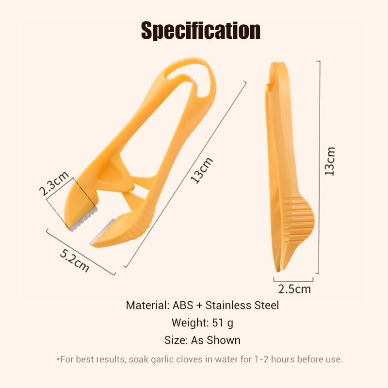 Fast and Portable Garlic Peeler