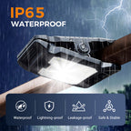 Solar clip light with motion sensor