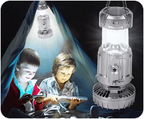 5-In-1 Portable LED Camping Lantern With Fan
