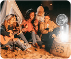 5-In-1 Portable LED Camping Lantern With Fan