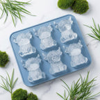 Mini Highland Cow Ice Cube Mold – Cute 3D Ice for Drinks, Parties & Gifts
