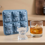 Mini Highland Cow Ice Cube Mold – Cute 3D Ice for Drinks, Parties & Gifts