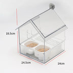 Pull-Out External Parrot Feeder