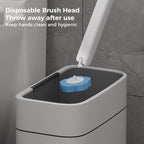 Hands-Free Cleaning Gadget,Disposable toilet cleaning tool