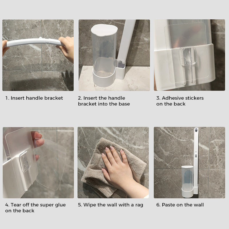 Hands-Free Cleaning Gadget,Disposable toilet cleaning tool