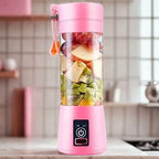 2-in-1 Juicer Bottle Compact Sleek Travel-Friendly