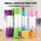 2-in-1 Juicer Bottle Compact Sleek Travel-Friendly