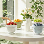 2-in-1 Strainer Serving Bowl