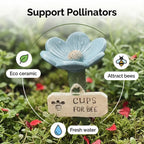 Flower-Shaped Bee Watering Station