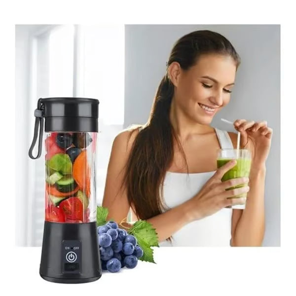 2-in-1 Juicer Bottle Compact Sleek Travel-Friendly