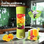 2-in-1 Juicer Bottle Compact Sleek Travel-Friendly