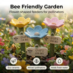 Flower-Shaped Bee Watering Station