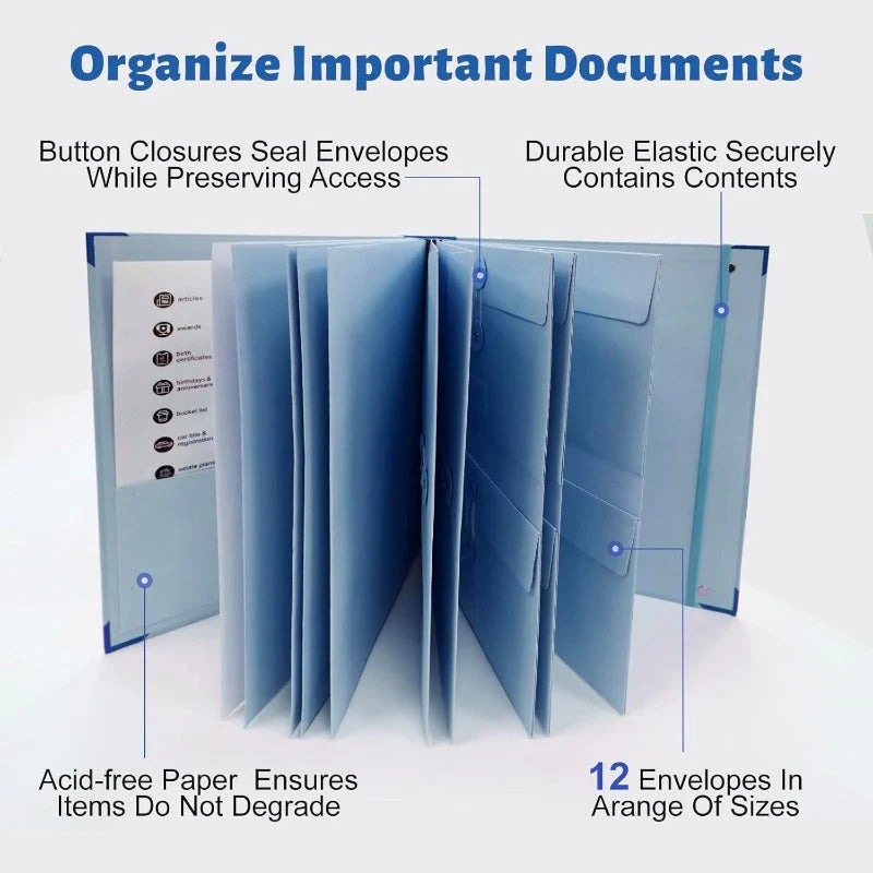 Accordion Organizer Folio
