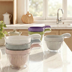2-in-1 Strainer Serving Bowl