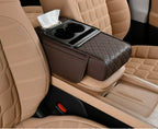 Multifunctional PU Leather Car Armrest Box Mat