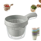 2-in-1 Strainer Serving Bowl