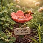 Flower-Shaped Bee Watering Station