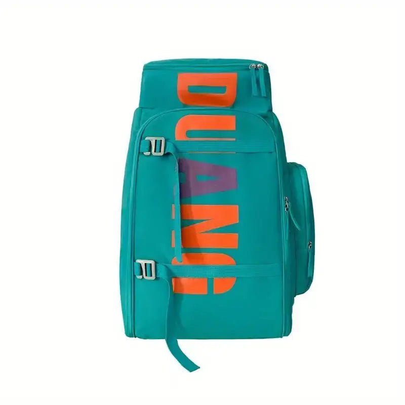 Large Capacity Foldable Backpack Black Green Travel Bag For Men Women - Adjustable Strap, Laptop Compartment - Hand Wash Only